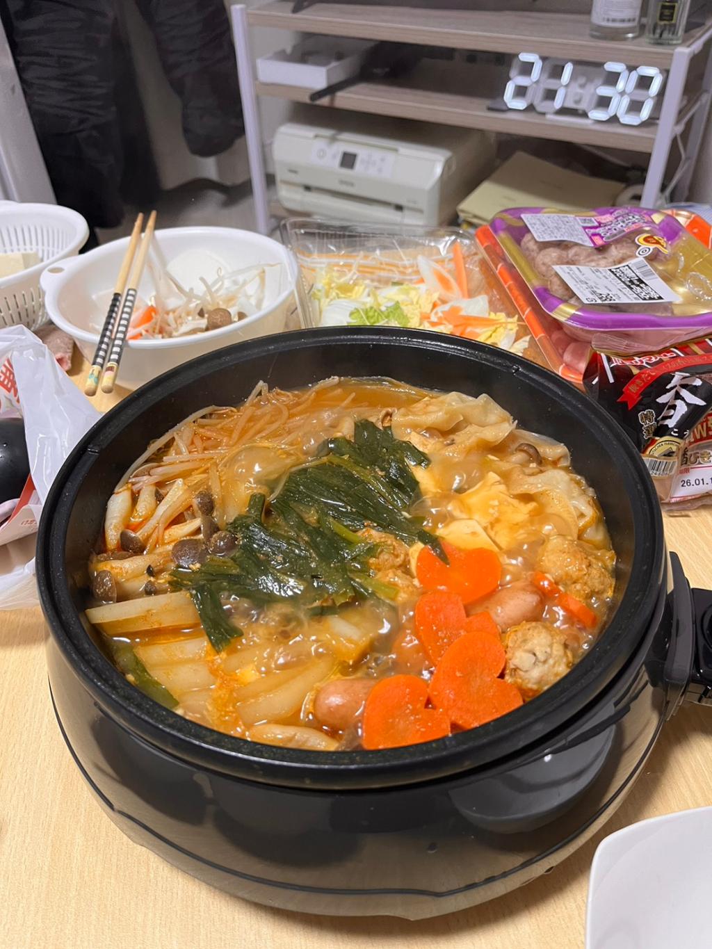 寒い日は鍋に限る！！